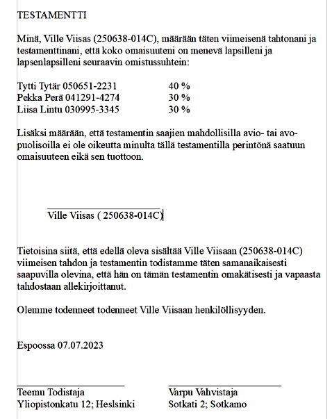 Testamentti Kannattaa Tehd My s Silloin Kun Sinulla On Omia Lapsia Testamentti Kannattaa Tehd My s Silloin Kun Sinulla On Omia Lapsia