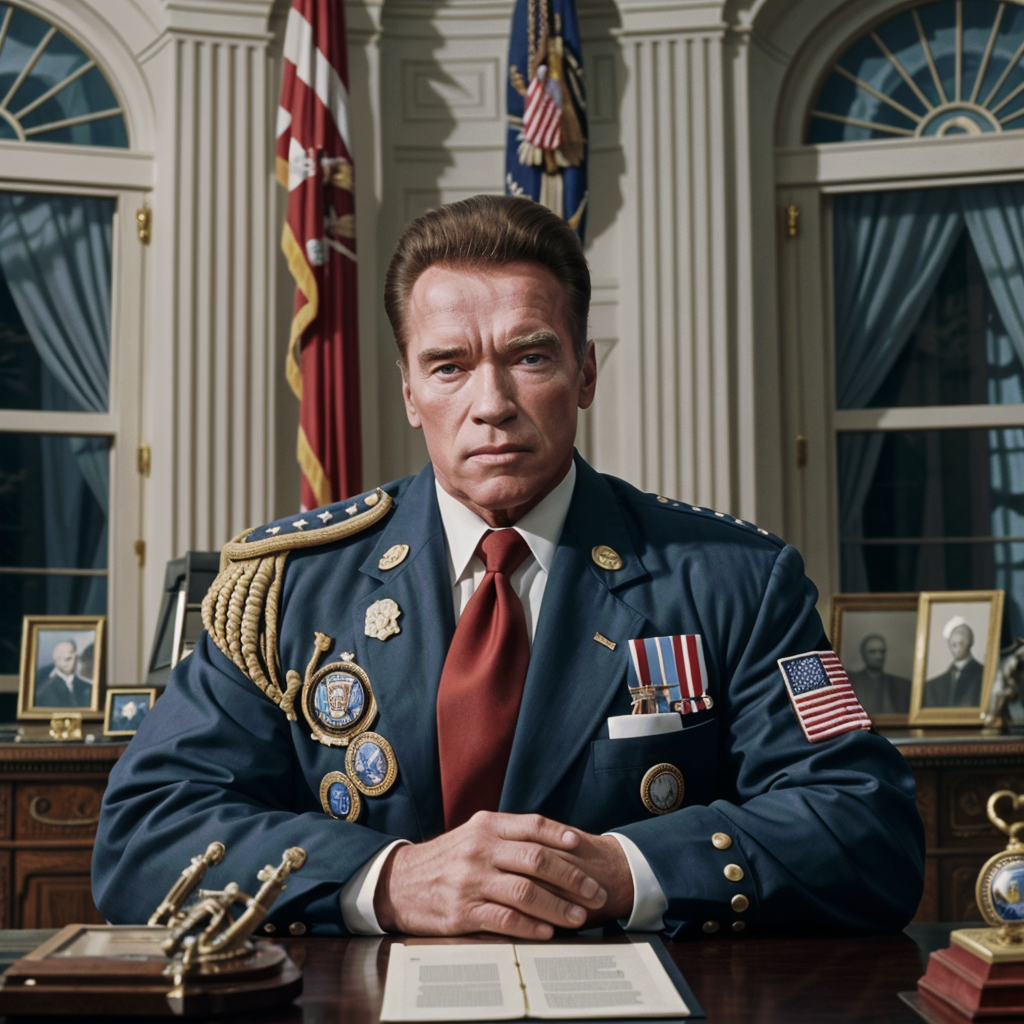 Arnold Schwarzenegger, Yhdysvaltain presidentti