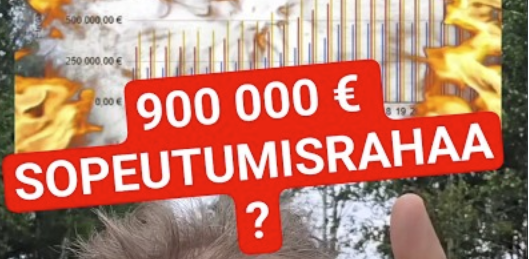 Sopeutumisrahan määrä
